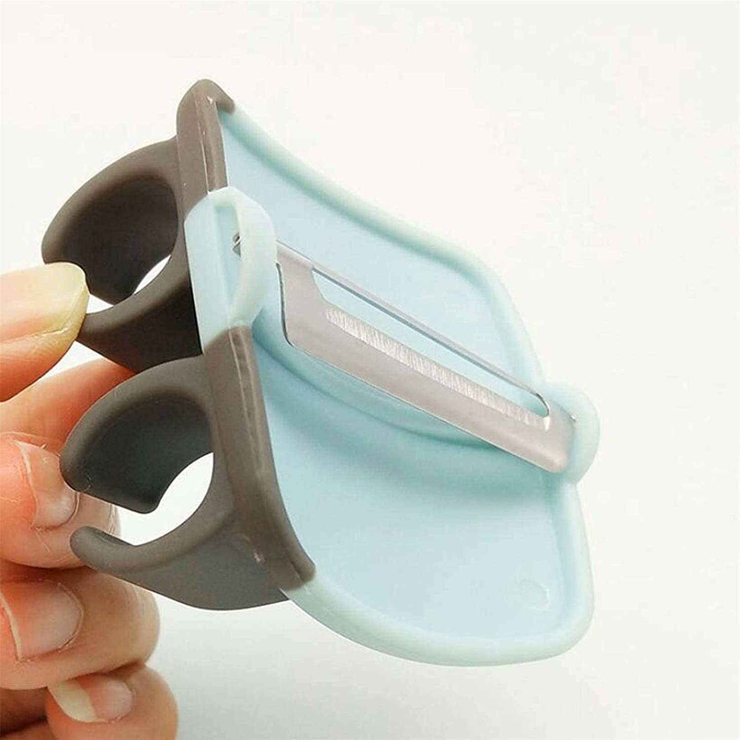 2262 Hand Palm Peeler Fruit Hand Vegetable Peeler Potato with Rubber Finger Grip Kitchen Cooking Tool Cucumber DeoDap 2262 Hand Palm Peeler Fruit Hand Vegetable Peeler Potato with Rubber Finger Grip Kitchen Cooking Tool Cucumber DeoDap